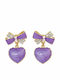 FantazyStores Purple Earrings