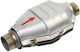 Universal Metal Oval Catalytic Converter 1500 Cc E2 50