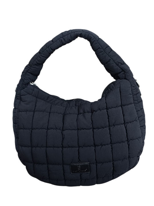 Fabric Women's Shoulder / Crossbody Bag Black
