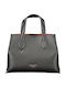 Set Damen-Tote-Tasche Schwarz