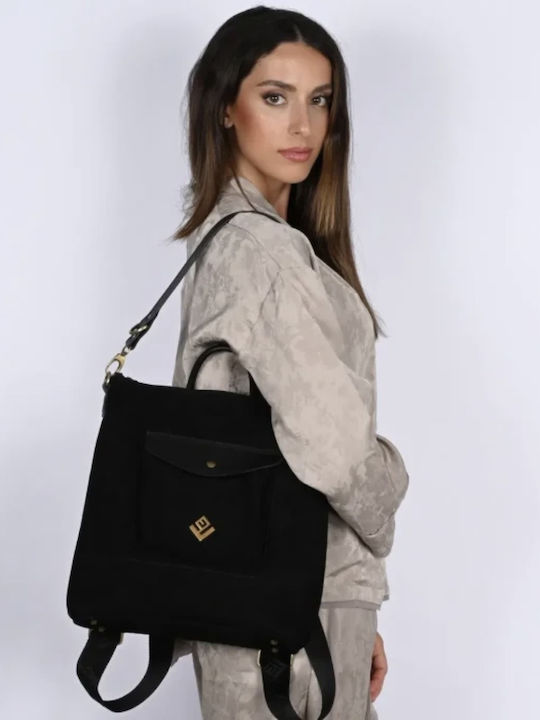Lovely Handmade Leather Women's Backpack Suede ...