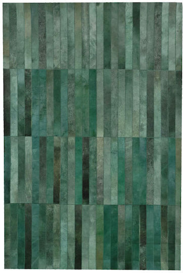 Liberta Χαλί Δερμάτινο 160x240cm Πρασινο