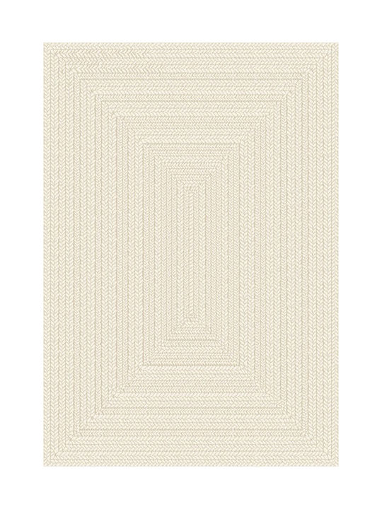 Tzikas Carpets Kenzzi Килим Правоъгълен Бяло-Кр...