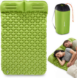 HyperMotion Camping Sleeping Mat Double Green HyperMotion Camping Sleeping Mat Double Green