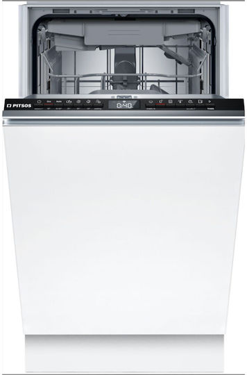 Pitsos Vollständig Eingebauter Geschirrspüler mit Wi-Fi Für 10 Gedecke P45xY87.5cm