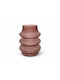 Dekorative Vase Glas Rosa 11x11xH14cm