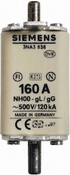 Siemens Sicherungsglieder Μαχαιρωτή Βοχ Νη00 160α 500v