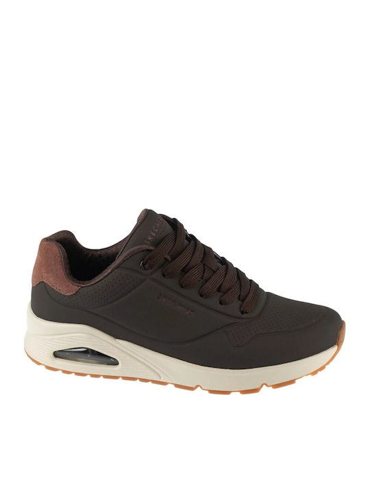 Skechers Suited On Air Мъжки Сникърси Кафяви Skechers Suited On Air Мъжки Сникърси Кафяви