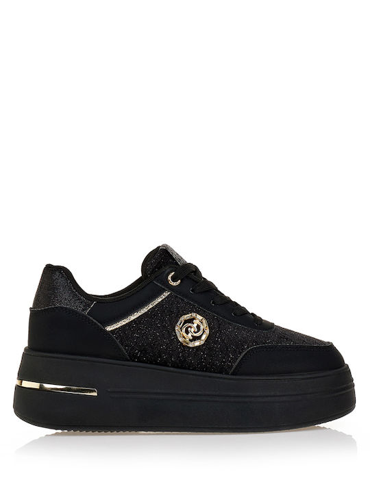 Tsoukalas Γυναικεία Sneakers Μαύρα