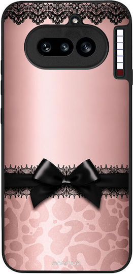 Θήκη Sonique Diva Series Nothing Phone 4a Λεοπάρ Φιόγκος – Ροζ