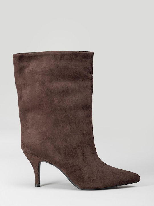 Late Again Ankle Boots Brown