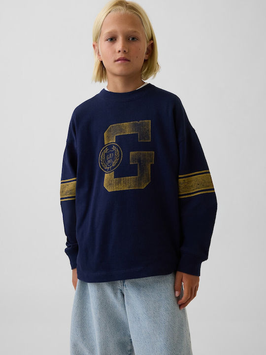 GAP Kids Long-Sleeved Top Dark Night