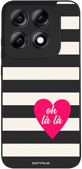 Калъф Sonique Stripe Stories Series Motorola Edge 70 Pro 5g Oh La La Черен