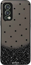 Sonique Diva Series Case OnePlus Nord 2 5G Polka Dot Glitter