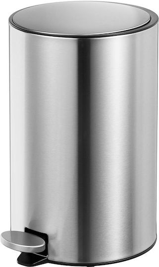 Designdrops Mülleimer Aus Inox 12l Grau