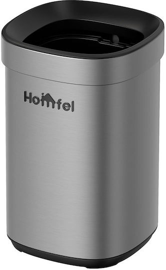 Inox Grauer Mülleimer 12l Inox Grauer Mülleimer 12l