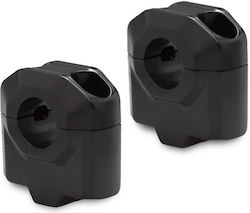 Handlebar Spacers Sw-motech 30 Millimeters Honda Xrv 750 Africa Twin Black