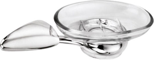 Wall Mounted Glass Bronze Soap Dish