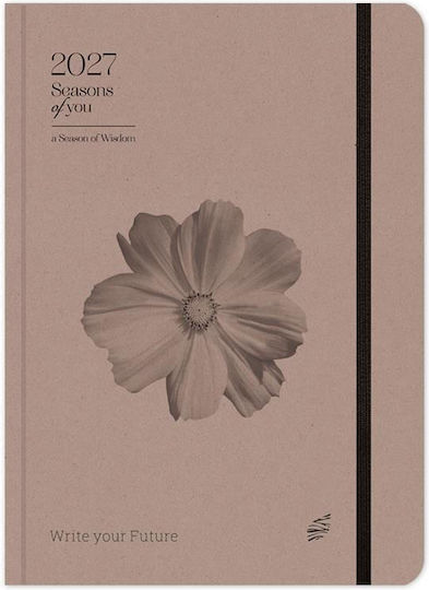adBook Season Of You Дневна Агенда B6 2027 Оранжева 12x17ек.