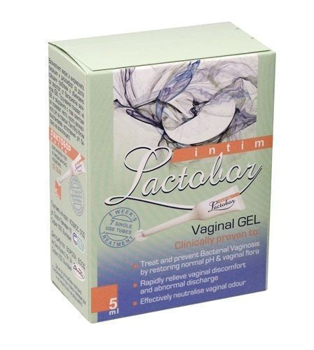 Lactobor Gel pentru Hidratarea Zonei Intime 5 ml