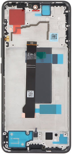 Οθόνη Αφή & Πλαίσιο Lcd & Touch Screen Replacement Frame Xiaomi Redmi Note 13 Pro 5g Black