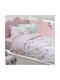 Das Home Комплект Детски Чаршафи За Количка Памучни Fun Оранжеви 170x130см.