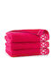 Zwoltex Facecloth Zen-2 50x90cm Fuchsia Weight 450gsm