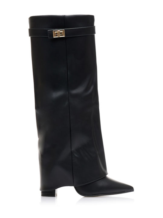Damenstiefel mit Hohem Absatz Schwarz