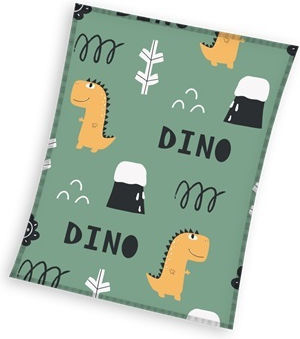 Carbotex Одеяло Флийс Dino 130x160см
