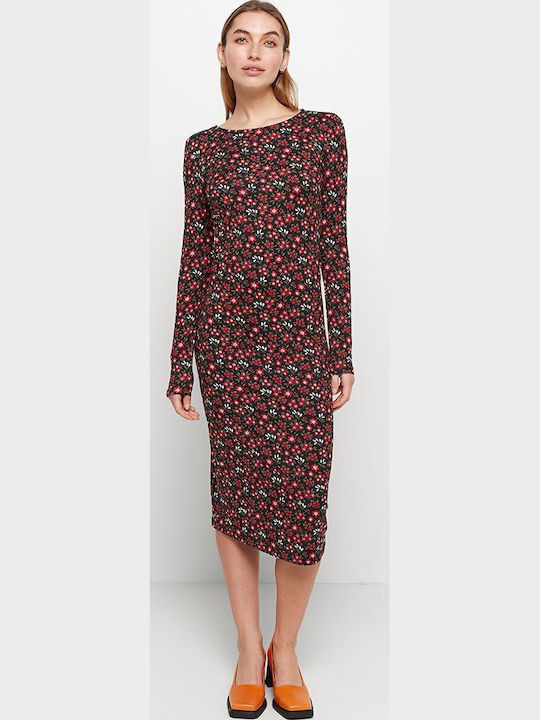 Summer Midi Floral Dress