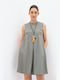 Summer Mini T-Shirt Dress Khaki