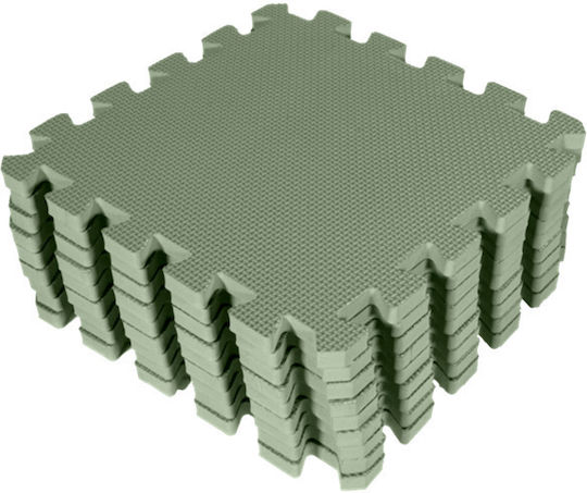 Babydan Soft Green Playmat Green 90 X 90 Cm