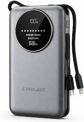 Teclast C20 Pro Външна батерия 20000mAh 55W Сив