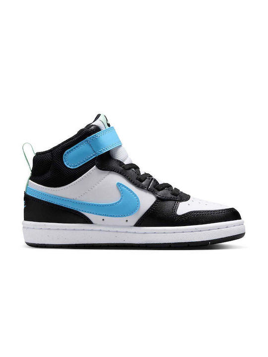 Nike Court Borough Low Παιδικά Sneakers Λευκά