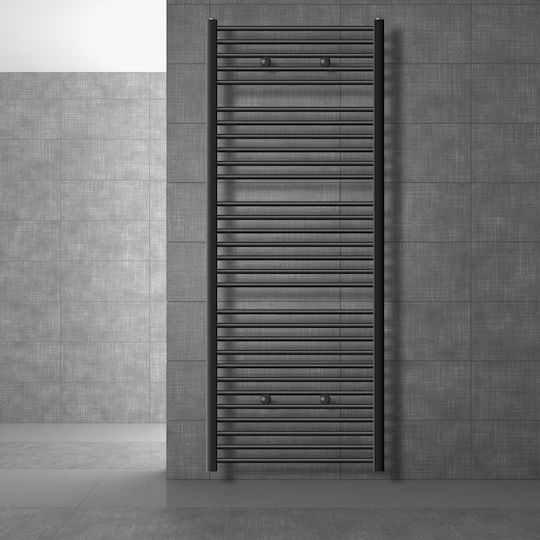 LuxeBath Sahara Електрическа Кърпена Закачалка 1200W 180x75cm Сив