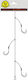 Black Diamond Fishing Hook No6