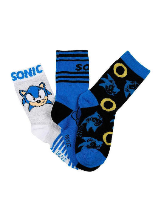 Superheroes Kids' Socks Black 3 Pairs