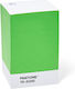 Pantone Biletele De Memorie Blocnotes În Cub Verde