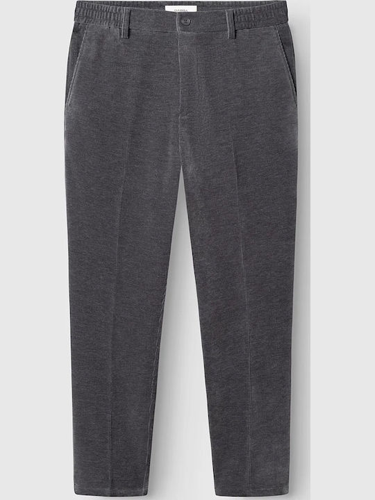 Monza Men's Chino Trousers Relaxed Fit Grey