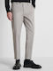 Herrenhosen Elastisches Slim Fit Grau