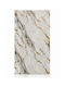 3D Wandpaneele aus PVC Gold 244x122x0,3cm