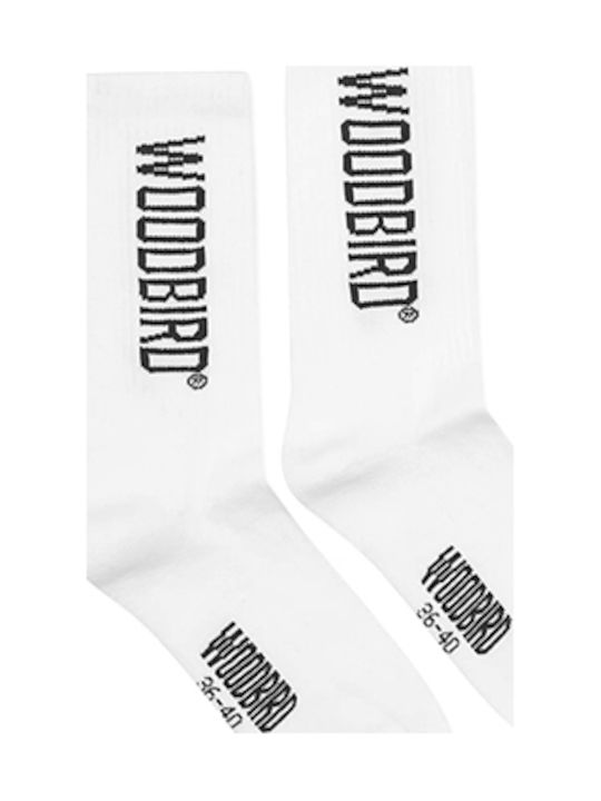 Woodbird Чорапи Бяло-Черно 2Брой