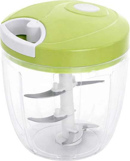 Cheffinger Multifunktionaler Handbuch Gemüseschneider Mit Edelstahlklingen 900 Ml Schüssel Grün