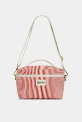 Hindbag Igor Термочанта За Рамо Фин Червен На Райета Hindbag Igor Термочанта За Рамо Фин Червен На Райета