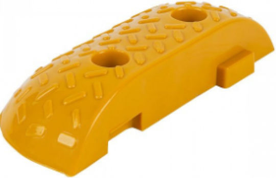 Road Protector Ramp in Yellow Colour with Width 25cm