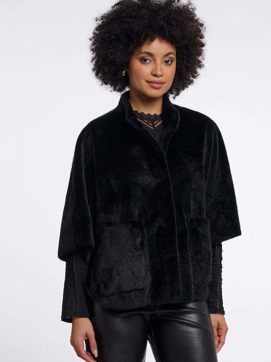 Short Women's Fur Black