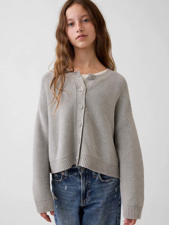 GAP Παιδική Ζακέτα Grey Heather