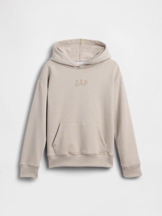 Fleece Παιδικό Φούτερ με Κουκούλα και Τσέπες Frosty Morning Gap