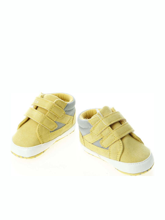 Chicco Βρεφικά Sneakers Αγκαλιάς Κίτρινα