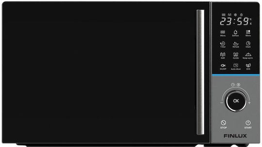 Finlux Mikrowellenofen mit Grill 25lt Schwarzer